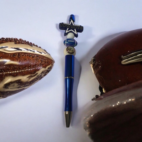 Blue, White and Silver Pen - Picture 6 of 6